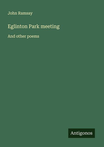 Produktbild: Eglinton Park meeting