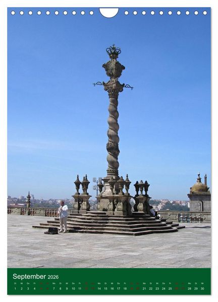Produktbild: Farbiges Porto (Wandkalender 2026 DIN A4 hoch), CALVENDO Monatskalender
