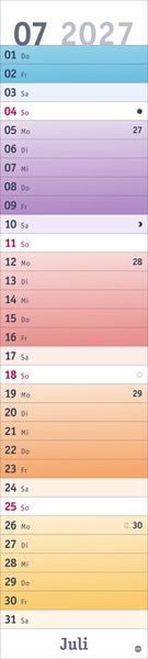 Produktbild: Bunte Wochen Langplaner 2027