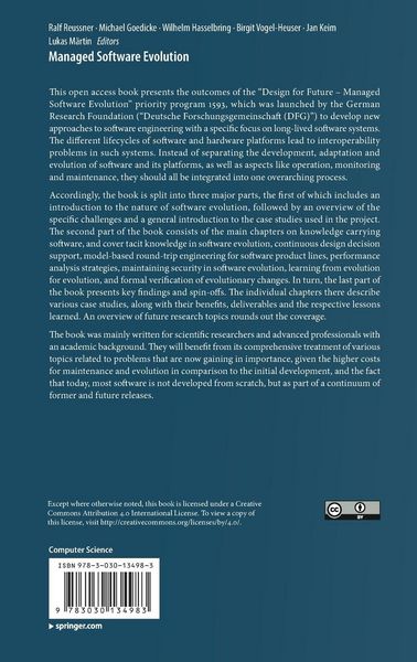 Produktbild: Managed Software Evolution