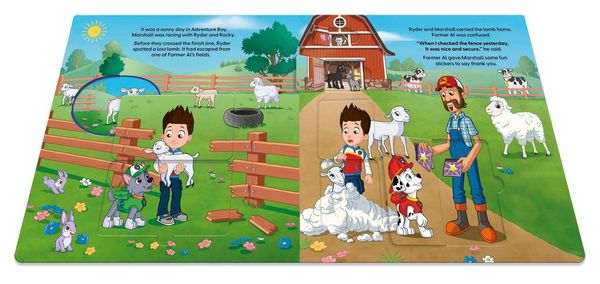 Produktbild: PAW Patrol A Day At The Farm Lift-the-Flap book