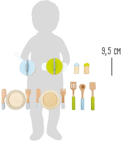 Produktbild: Geschirr- und Topfset Kinderk&uuml;che