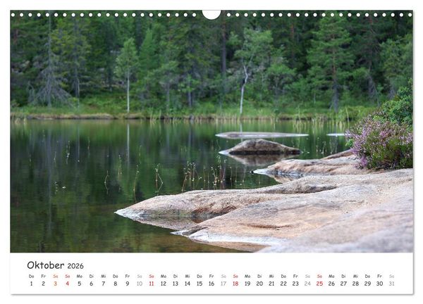 Produktbild: Schwedische Sehnsuchtsorte (Wandkalender 2026 DIN A3 quer), CALVENDO Monatskalender