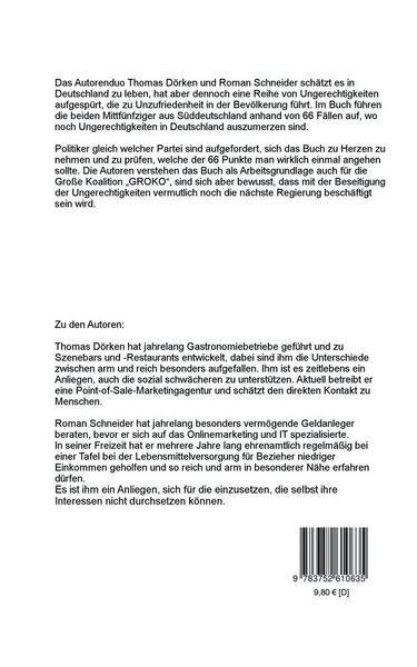 Produktbild: Deutschland ist ungerecht