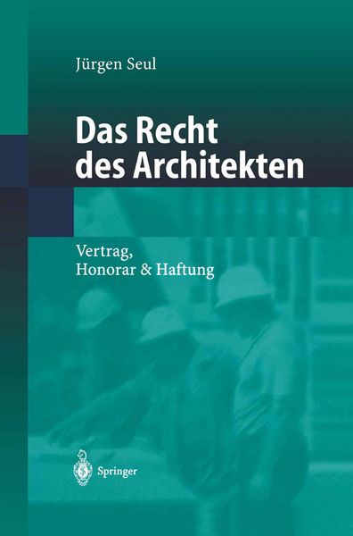 Produktbild: Das Recht des Architekten