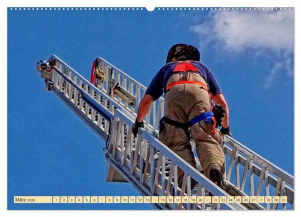Produktbild: Feuerwehr - Eins&auml;tze (hochwertiger Premium Wandkalender 2026 DIN A2 quer), Kunstdruck in Hochglanz