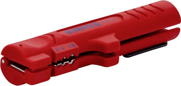 Produktbild: Knipex 16 64 125 SB Kabelentmanteler Geeignet f&uuml;r Flachkabel, Rundkabel, Feuchtraumkabel 4 bis 13 mm 0.8 bis 2.5 mm&sup2;