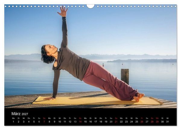 Produktbild: Yoga (Wandkalender 2027 DIN A3 quer), CALVENDO Monatskalender