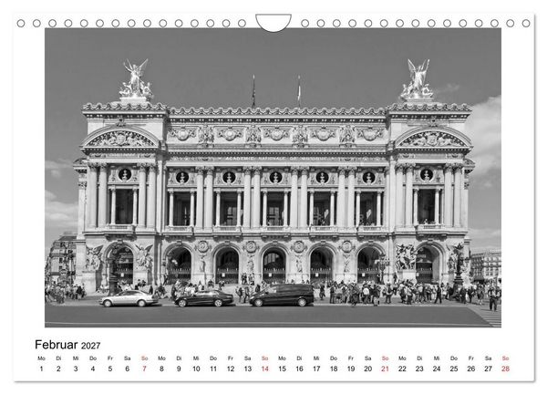 Produktbild: Paris vive la m&eacute;tropole (Wandkalender 2027 DIN A4 quer), CALVENDO Monatskalender