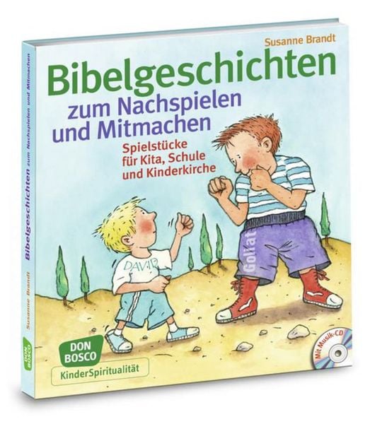 Produktbild: Bibelgeschichten zum Nachspielen und Mitmachen, m. Audio-CD