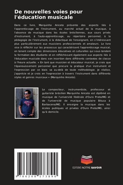Produktbild: De nouvelles voies pour l'&eacute;ducation musicale