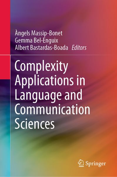 Produktbild: Complexity Applications in Language and Communication Sciences