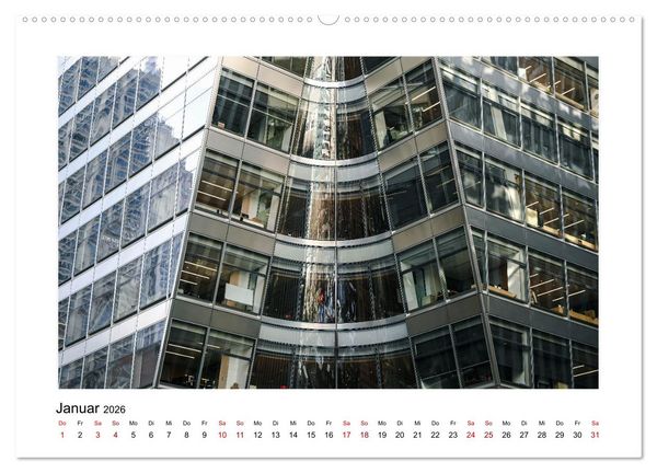 Produktbild: Fassadenpoesie &ndash; Muster & Strukturen aus New York (hochwertiger Premium Wandkalender 2026 DIN A2 quer), Kunstdruck in Hochglanz