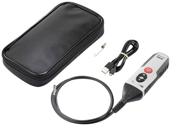 Produktbild: VOLTCRAFT BS-27+IP WIFI Endoskop Sonden-&Oslash;: 5.5mm Sonden-L&auml;nge: 1m