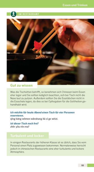 Produktbild: PONS Reise-Sprachf&uuml;hrer Chinesisch