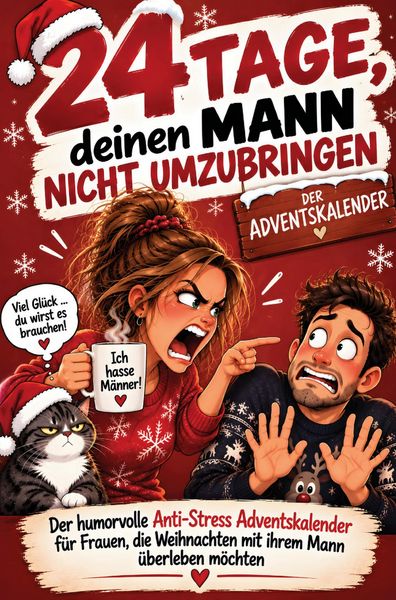 Produktbild: 24 Tage, deinen Mann nicht umzubringen: