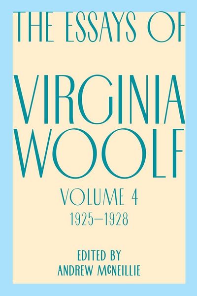 Produktbild: Essays of Virginia Woolf, Vol. 4, 1925-1928