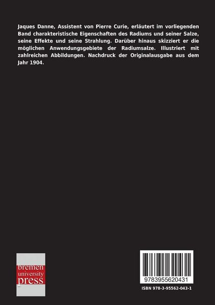 Produktbild: Das Radium