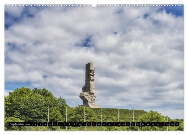 Produktbild: Ein Wochenende in Danzig (Wandkalender 2026 DIN A2 quer), CALVENDO Monatskalender