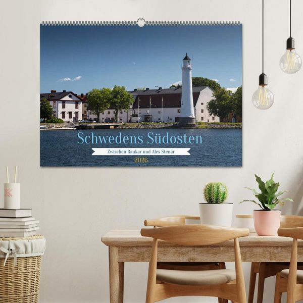 Produktbild: Schwedens S&uuml;dosten (Wandkalender 2026 DIN A2 quer), CALVENDO Monatskalender