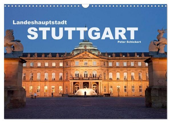 Produktbild: Landeshauptstadt Stuttgart (Wandkalender 2026 DIN A3 quer), CALVENDO Monatskalender