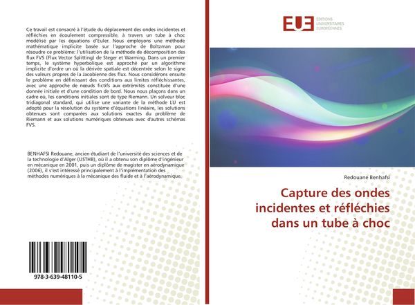 Produktbild: Capture des ondes incidentes et r&eacute;fl&eacute;chies dans un tube &agrave; choc