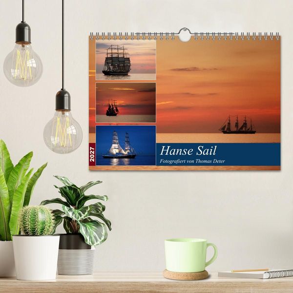 Produktbild: Hanse Sail (Wandkalender 2027 DIN A4 quer), CALVENDO Monatskalender