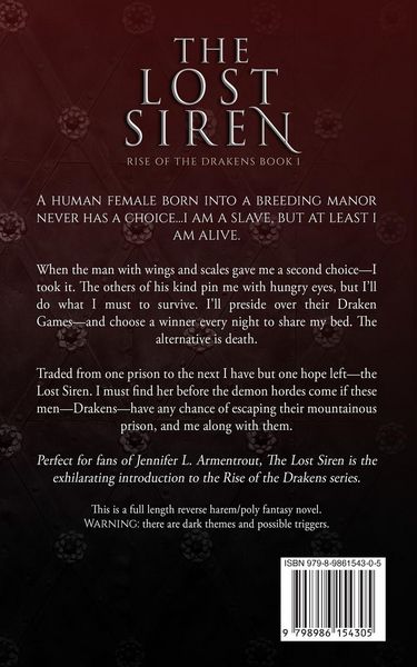 Produktbild: The Lost Siren, Rise of the Drakens Book 1