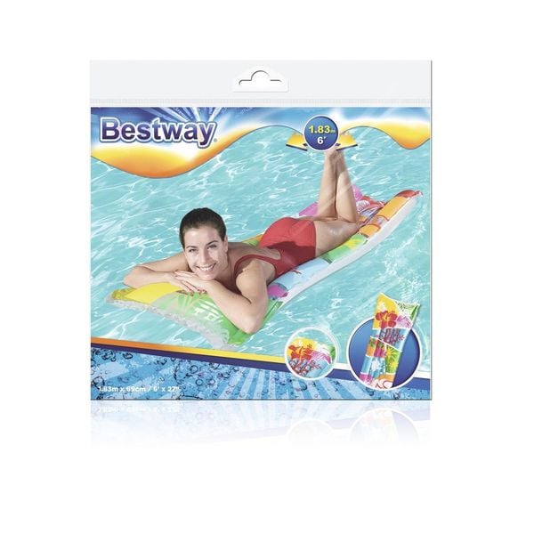 Produktbild: Bestway Luftmatratze Fashion 183x69cm 3fach sortiert