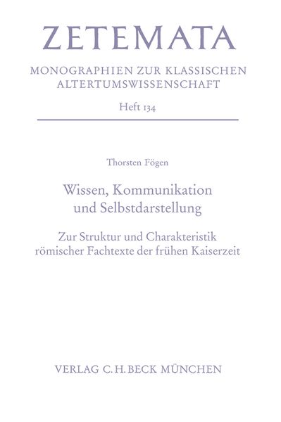 Produktbild: Wissen, Kommunikation und Selbstdarstellung