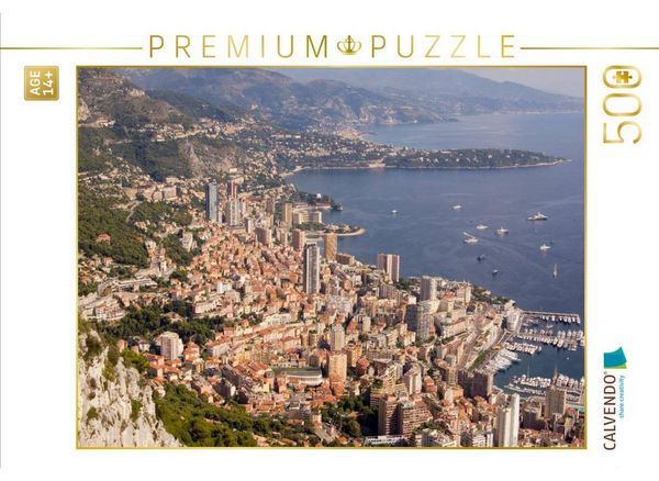 CALVENDO Puzzle Monaco | 500 Teile Lege-Größe 48 × 36 cm Foto-Puzzle für Erwachsene