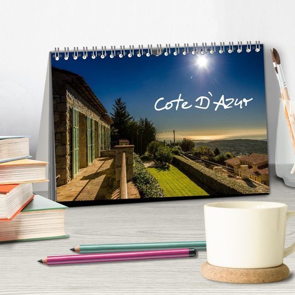 Produktbild: Cote D`Azur (Tischkalender 2026 DIN A5 quer), CALVENDO Monatskalender