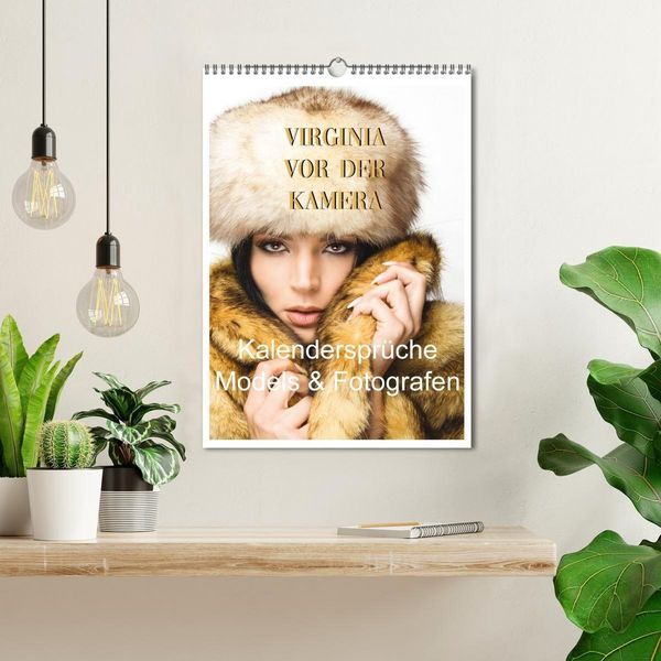 Produktbild: Virginia vor der Kamera (Wandkalender 2027 DIN A3 hoch), CALVENDO Monatskalender