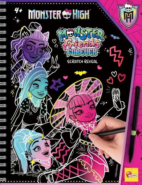 Monster friends forever scratch reveal. Monster High sketch, Taschenbuch von , LiscianiGiochi