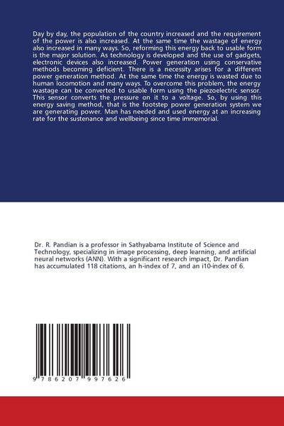 Produktbild: Footstep Power Generation System Using Microcontroller