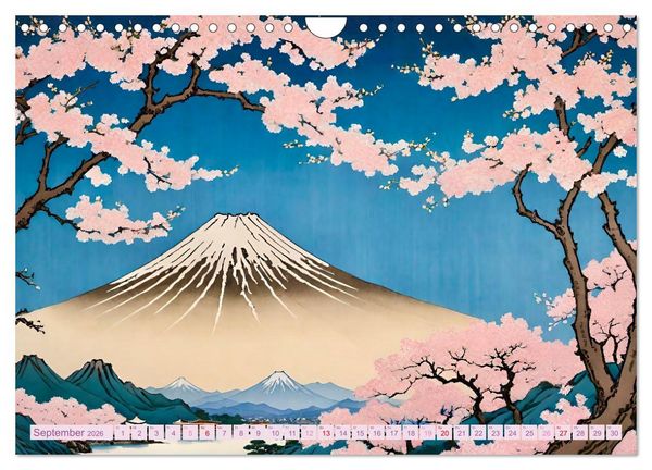 Produktbild: Hanami in Japan (Wandkalender 2026 DIN A4 quer), CALVENDO Monatskalender