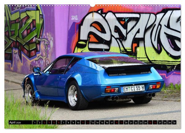 Produktbild: Renault Alpine A310 V6 (Wandkalender 2026 DIN A2 quer), CALVENDO Monatskalender