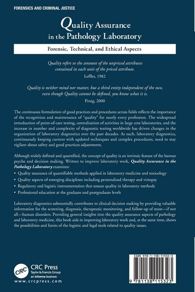 Produktbild: Quality Assurance in the Pathology Laboratory