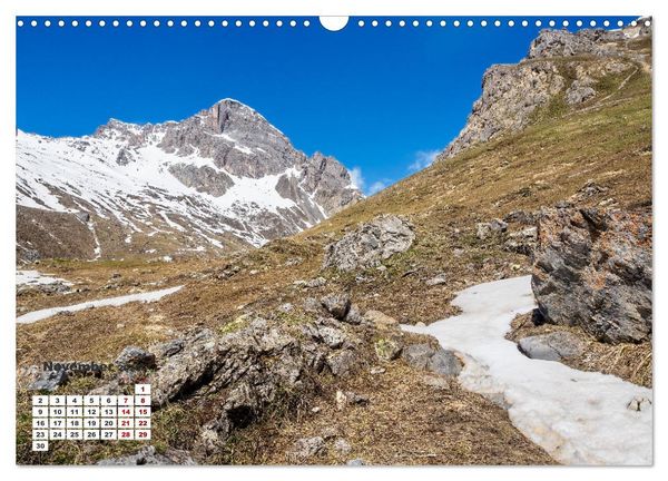 Produktbild: The French Alps, on the trail of the marmot (Wall Calendar 2026 DIN A3 landscape), CALVENDO 12 Month Wall Calendar