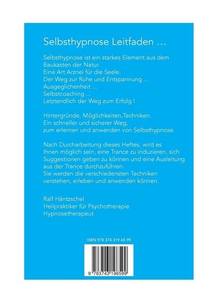 Produktbild: Selbsthypnose Leitfaden