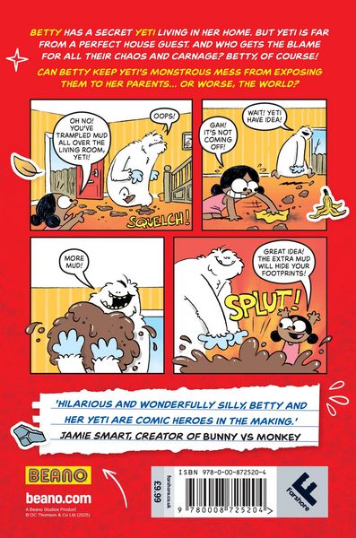 Produktbild: Beano Betty and the Yeti: A Monstrous Mess