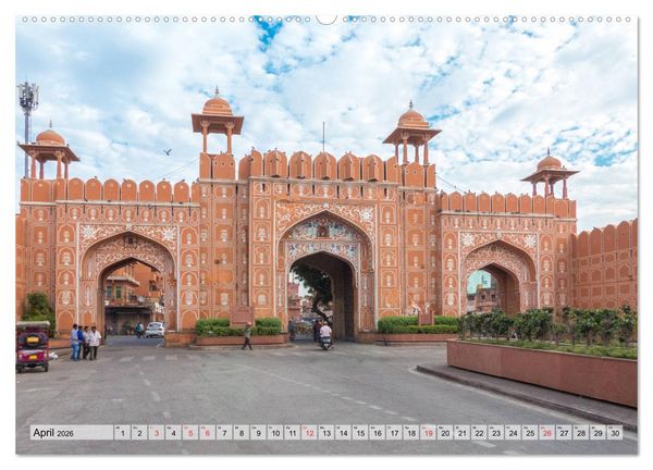 Produktbild: Indien - Imposant und Eindrucksvoll (Wandkalender 2026 DIN A2 quer), CALVENDO Monatskalender