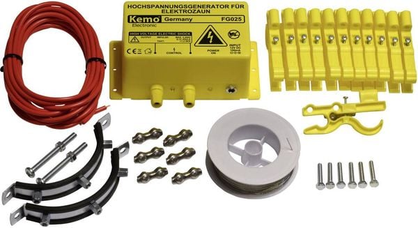 Kemo FG 025 Set Weidezaun Funktionsart Strom 1St.