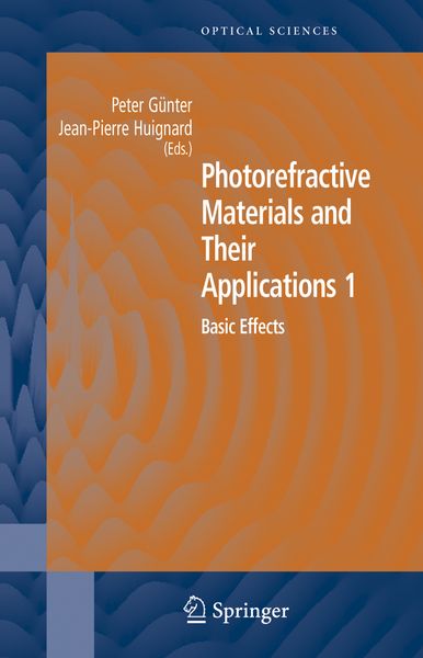 Produktbild: Photorefractive Materials and Their Applications 1
