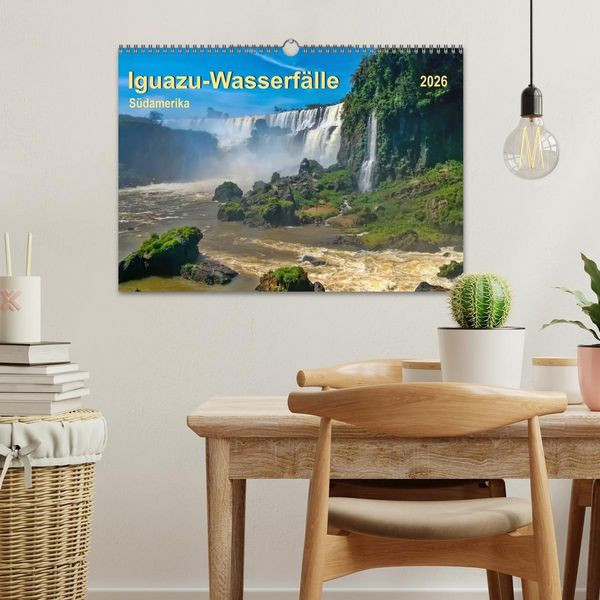 Produktbild: Iguazu Wasserf&auml;lle - S&uuml;damerika (Wandkalender 2026 DIN A3 quer), CALVENDO Monatskalender