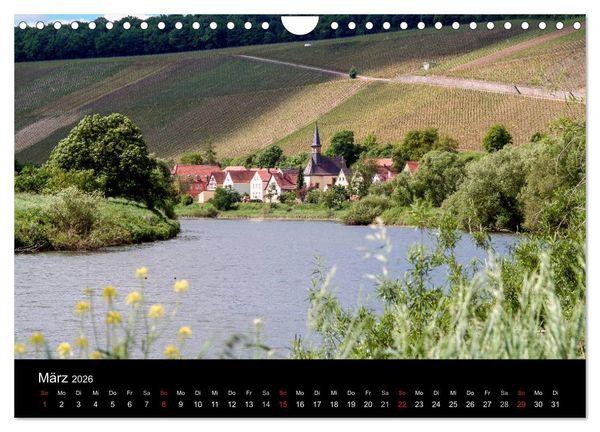 Produktbild: Sommerach - Perle der Mainschleife (Wandkalender 2026 DIN A4 quer), CALVENDO Monatskalender