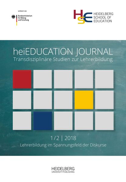 Produktbild: heiEDUCATION JOURNAL / Lehrerbildung im Spannungsfeld der Diskurse