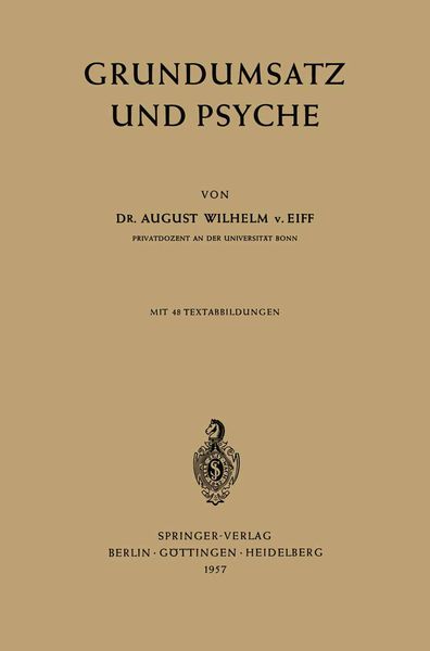 Produktbild: Grundumsatz und Psyche