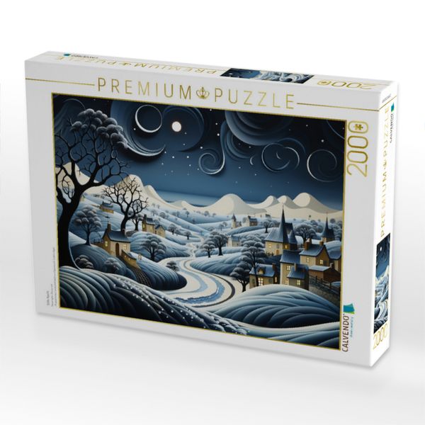 Produktbild: CALVENDO Puzzle Stille Nacht | 2000 Teile Lege-Gr&ouml;&szlig;e 90x67cm Foto-Puzzle f&uuml;r gl&uuml;ckliche Stunden