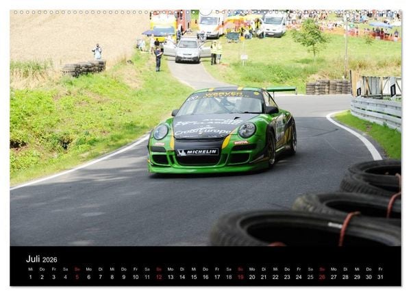 Produktbild: Bergrennen und Rallye im Porsche (hochwertiger Premium Wandkalender 2026 DIN A2 quer), Kunstdruck in Hochglanz